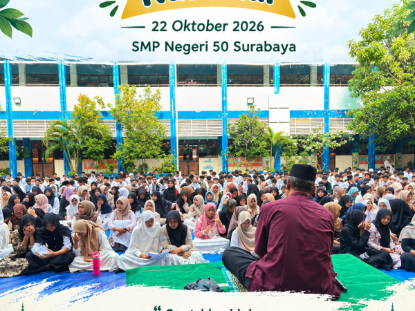 SMP Negeri 50 Surabaya Peringati Hari Santri Nasional 2026: Santri Kuat, Indonesia Hebat